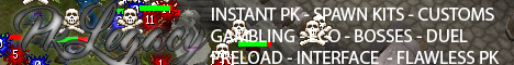 PK-Legacy - SpawnEco - Instant PK - Preloads - Normal PK Mode - Cash Bags, Alien, Yoshi Etc..