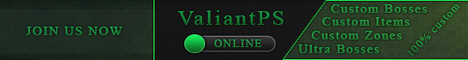 ValiantPS Custom 317 | Zones + Custom Bosses