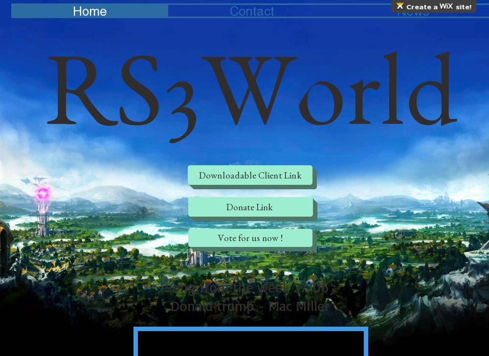 RS3 World RSPS List RuneScape Private Servers