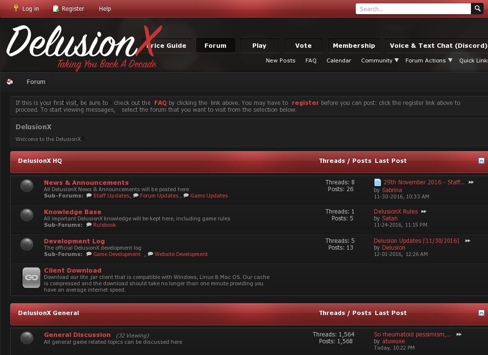 Welcome to DelusionX Forums httpdelusionx.com Client Download. 