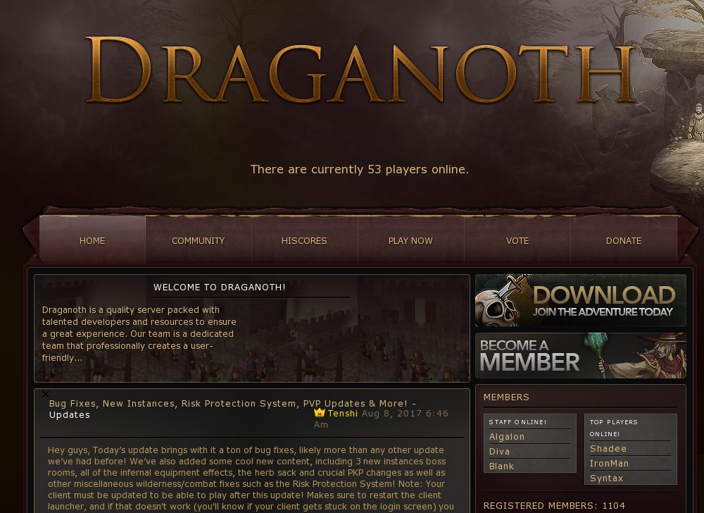 Draganoth - Try yourself