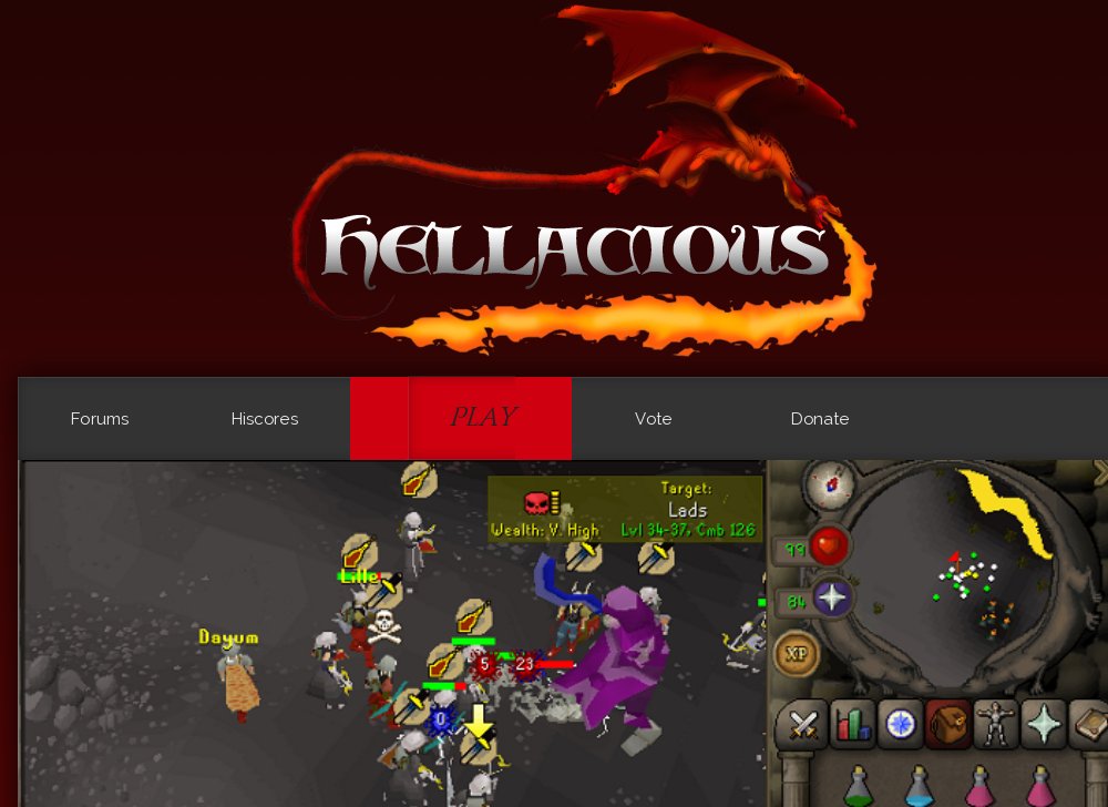 Hellacious PvP | #1 Spawn Server | Bossing | 100% Up Time