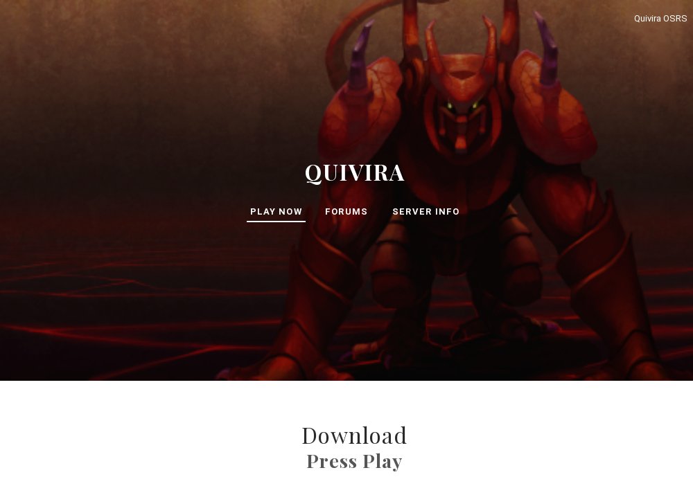 Quivira - OSRS - Need staff