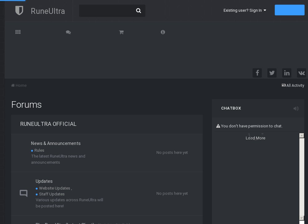 RuneUltra - NEW - NEED STAFF