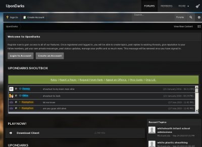 UponDarks | NEW SERVER | Grand Exchange | 718+ | The Darkness Awaits you!