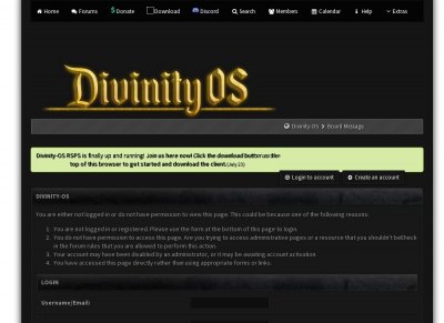 DIVINITY-OS  BRAND NEW 317 SERVER  ECO-PVM-PK  NEED STAFF AND PLAYERS  JOIN THE FAMILY