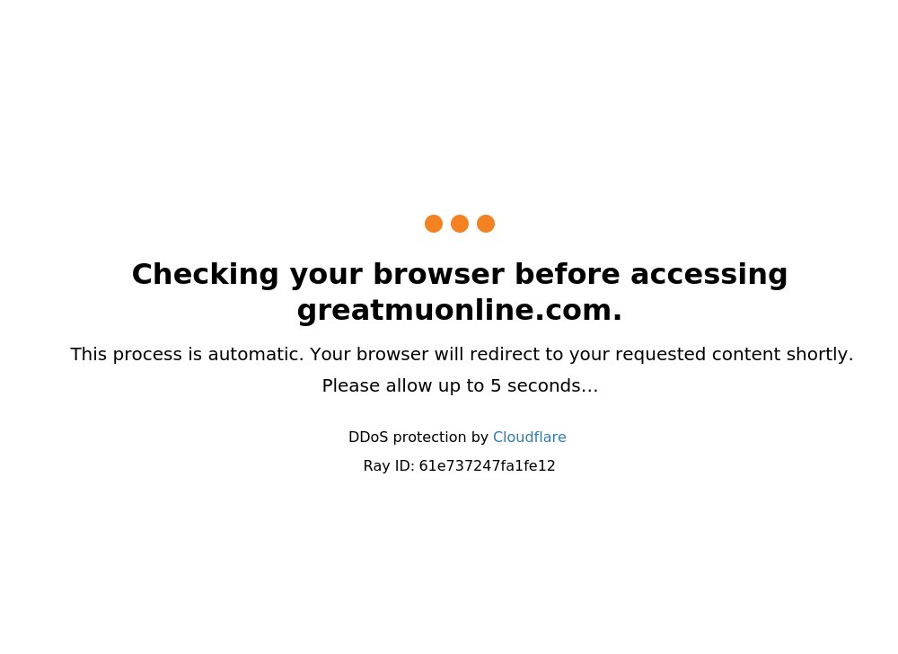 GreatMuOnline GRAND OPEN 12.12.2020   20:00CET