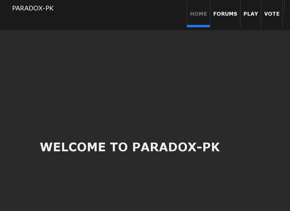 Paradox-Pk - Just released 2/27/16