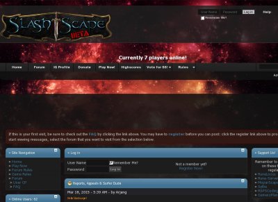 Slashscape BETA [Since '08]
