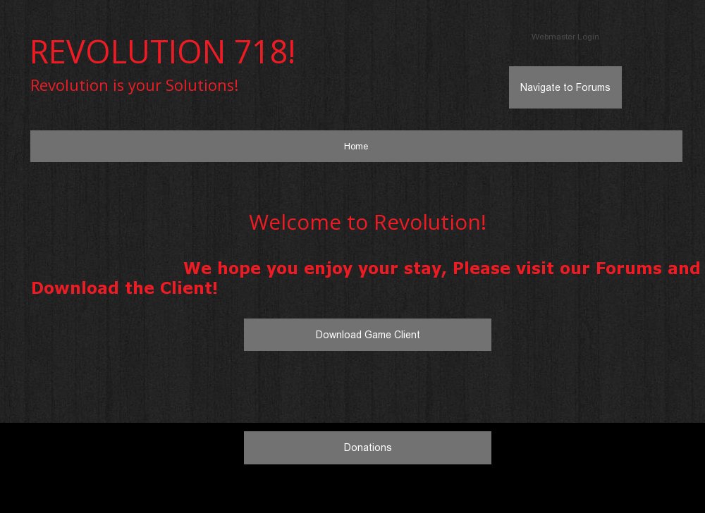 Revolution 718