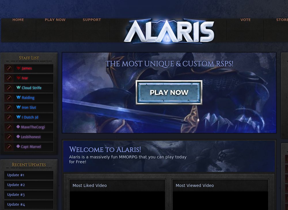 Alaris - #1 CUSTOM RSPS - 250+ PLAYERS ONLINE