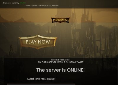 Dramen - OSRS with a custom twist!