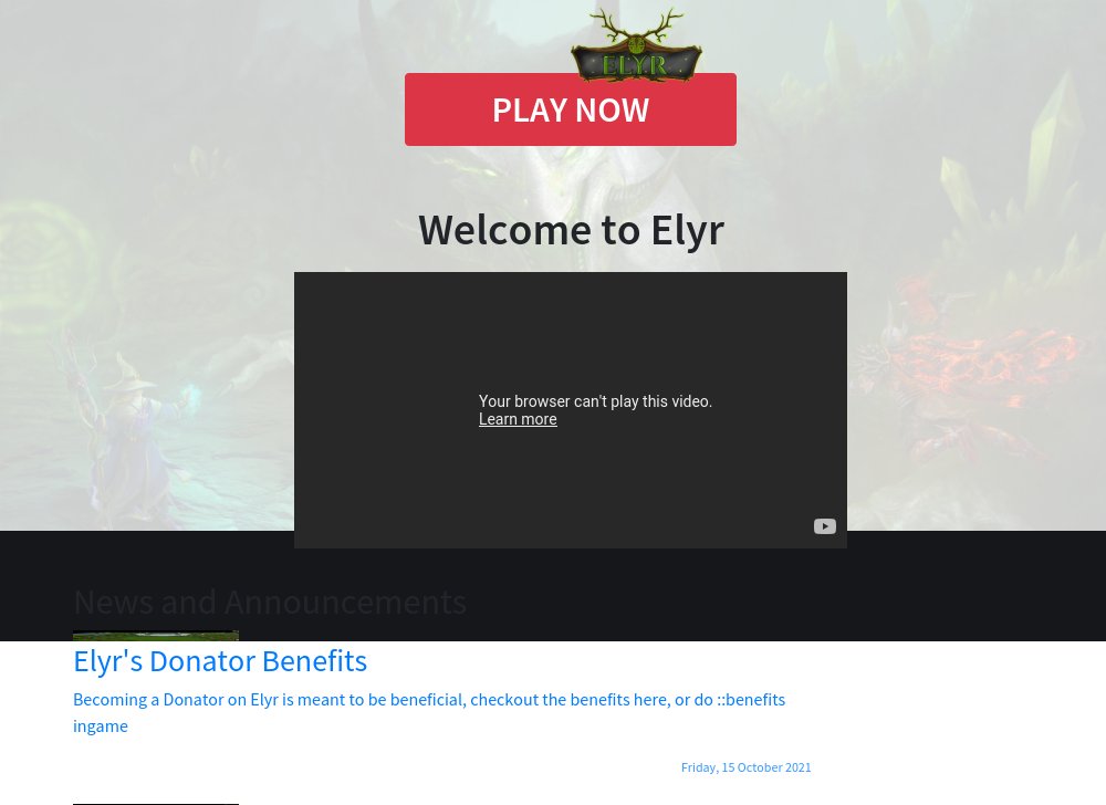 Elyr.io - New 317 OSRS RSPS - Oct 8 Release