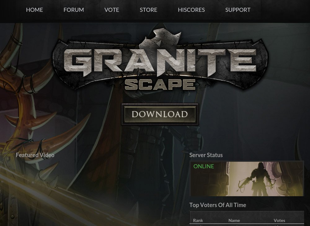 GraniteScape! #1 Custom RSPS