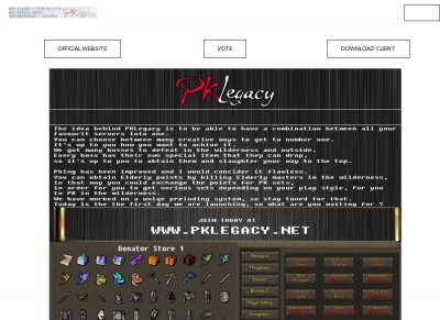 PKLegacy - Flawless,Pk,Bossing, Gamble,Events