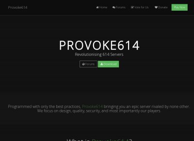 Provoke614  Spawn-Economy PvP