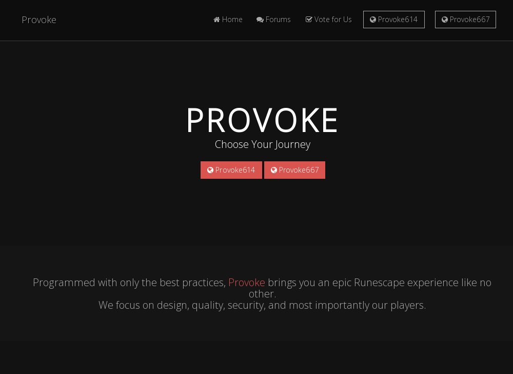 Provoke  614  667  Choose Your Journey