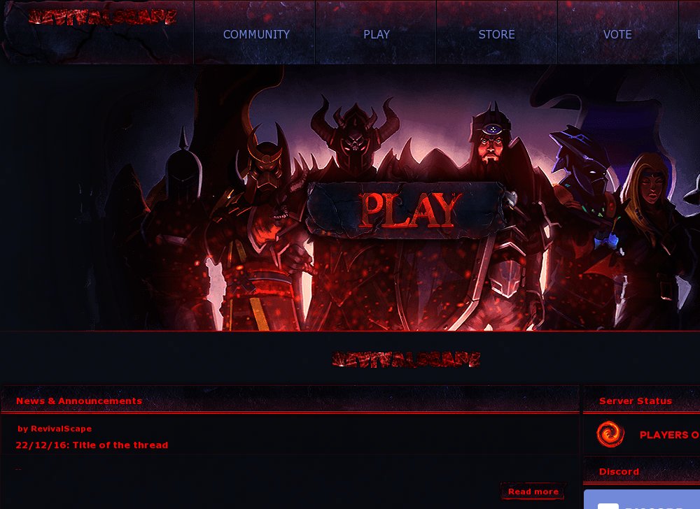 Revivalscape - Looking for staff