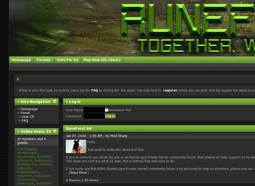 RuneFurst | 317 | Eco | Pk |