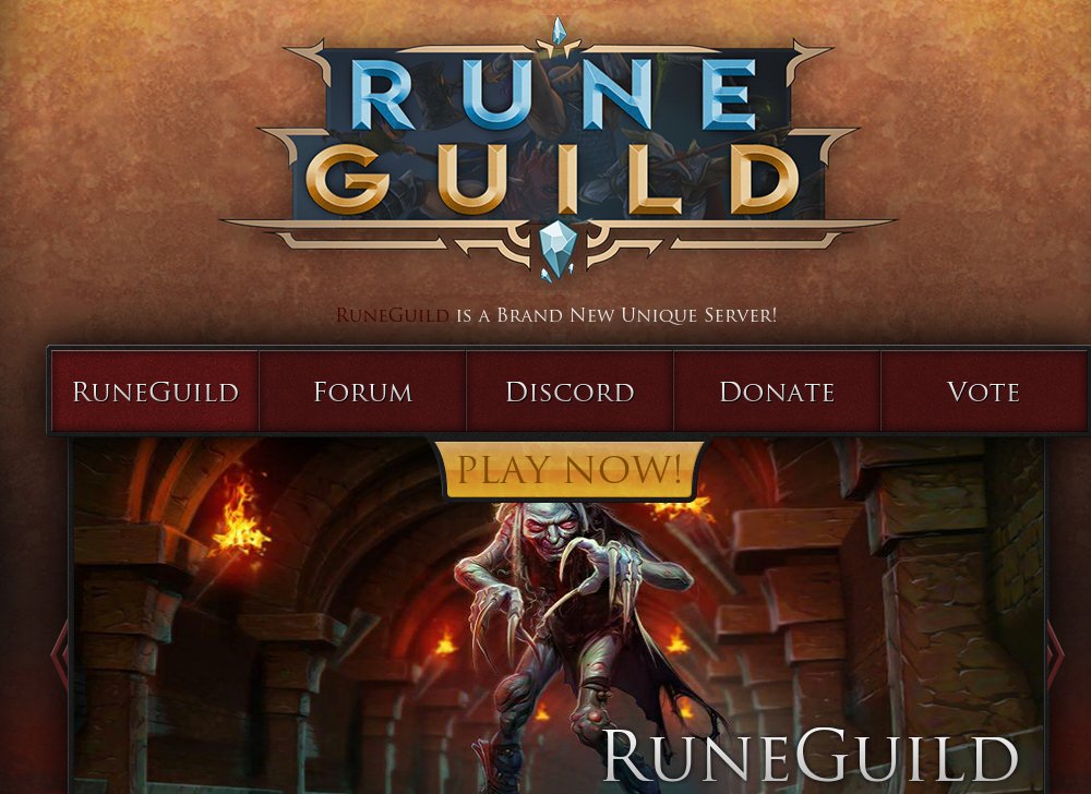 RuneGuild - A Brand New Server