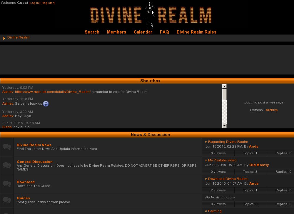 Divine Realm 2015 NEED STAFF 