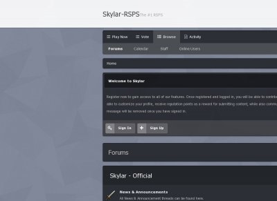 Skylar-RSPS I Looking for staff I Eco I PvP I PvM I Events