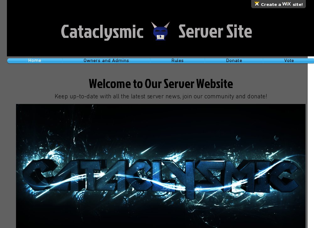 Cataclysmic