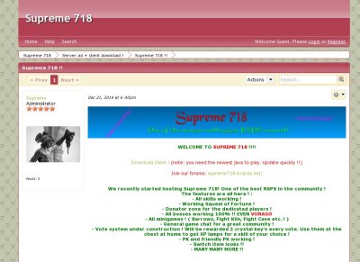 Supreme 718 !