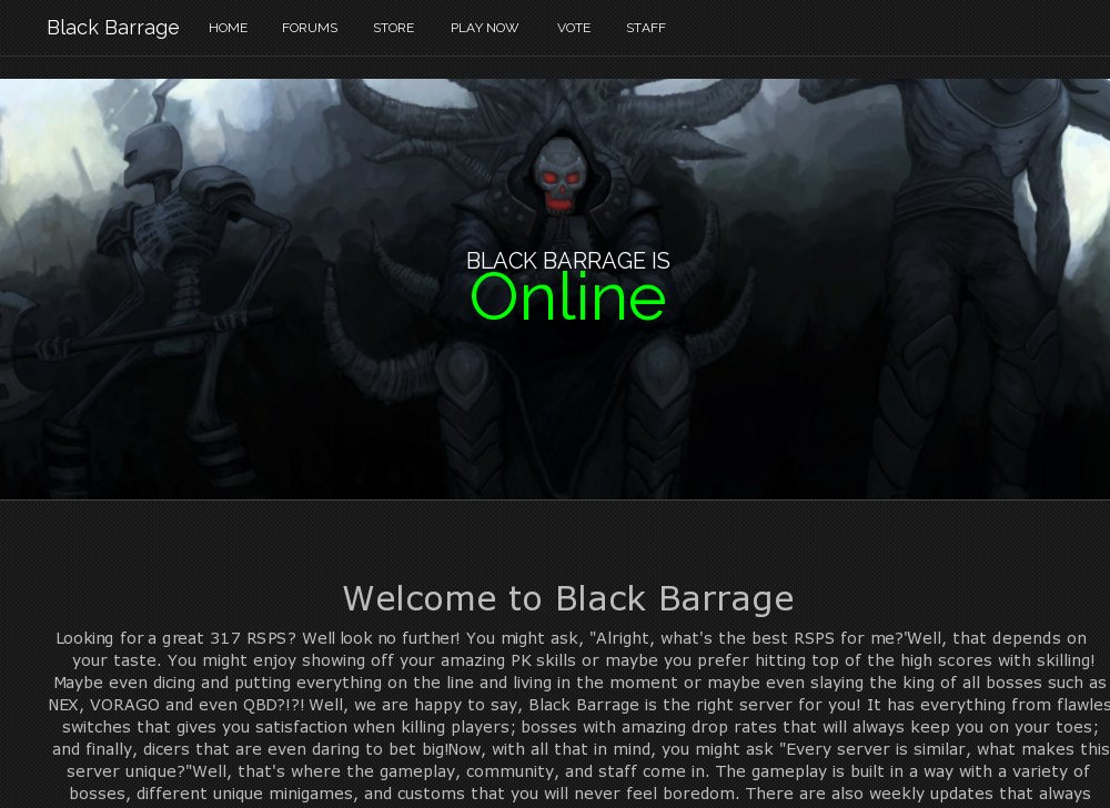 Blackbarrage 317