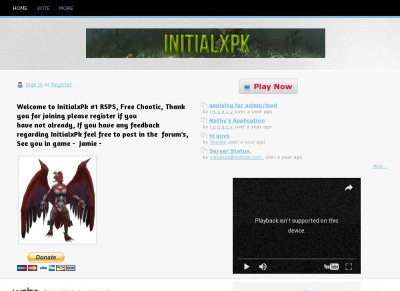 InitialxPk  Free Chaotic.