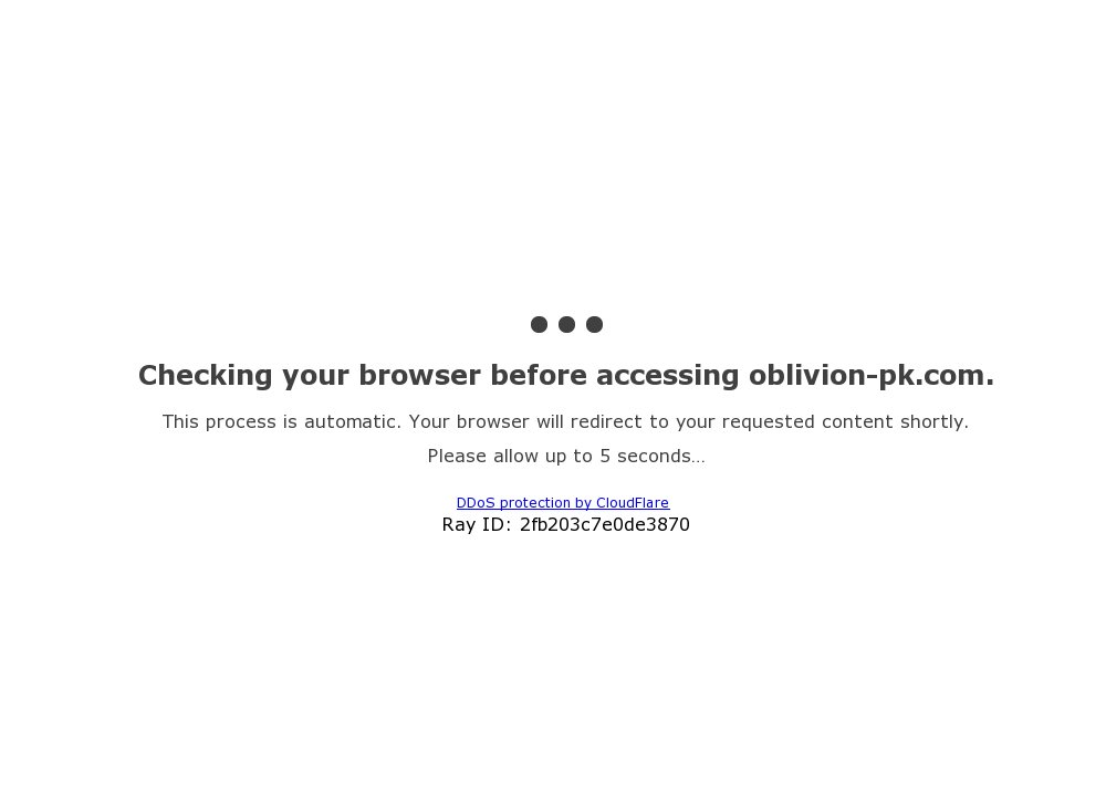 OldSchool Oblivion-PK