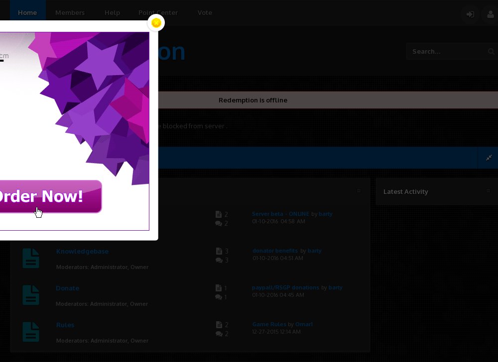 Redemption 718 Spawn - Amazing Pking Community