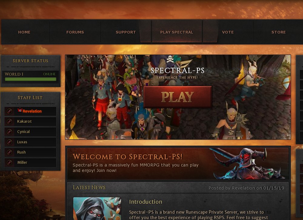 Spectral - FREE DONATOR - EASY DROP RATES