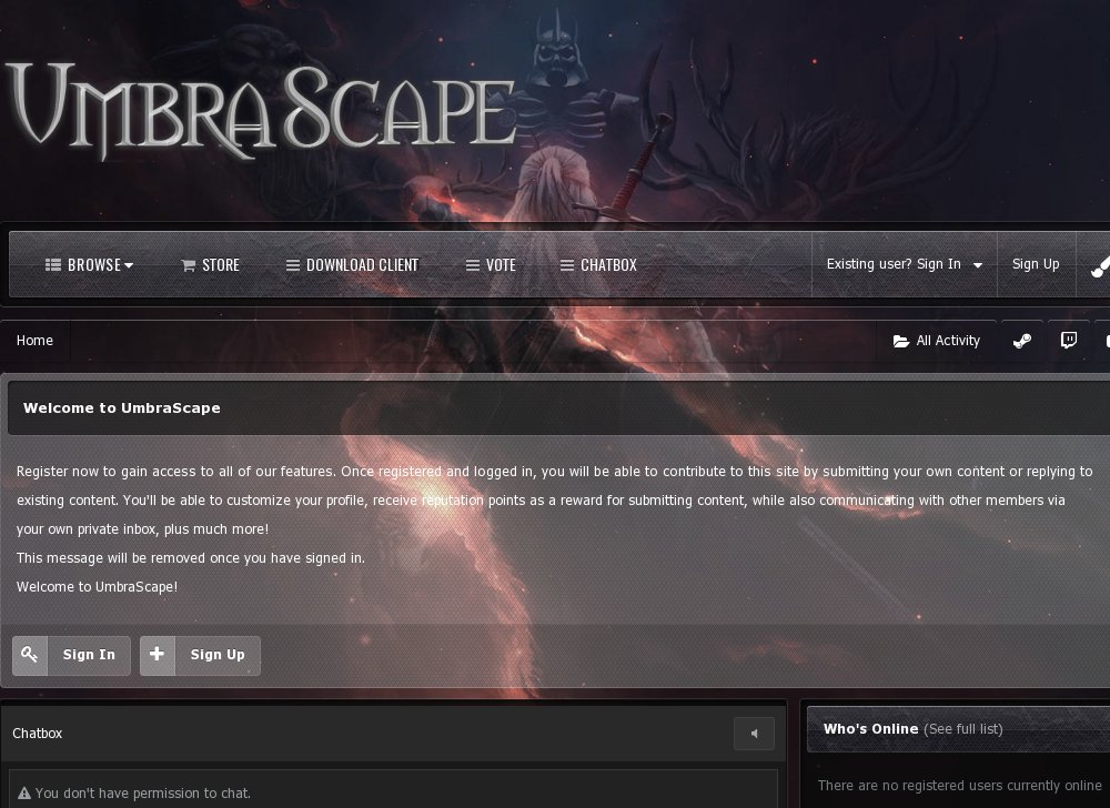 UmbraScape NEW